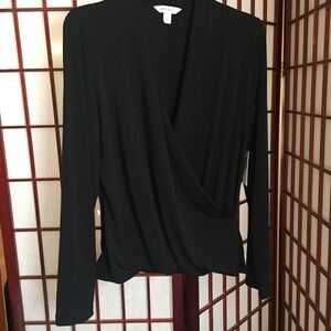 Women's Black Blouse by "Nine West" Size XXL/ NWT